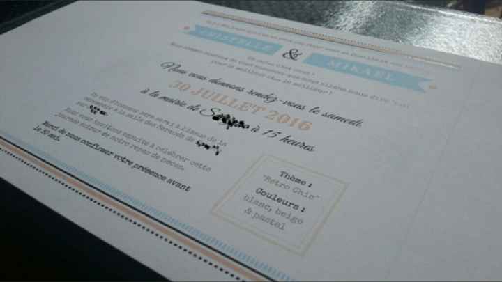 Pour celles qui font leurs faire-part : bon plan - 1