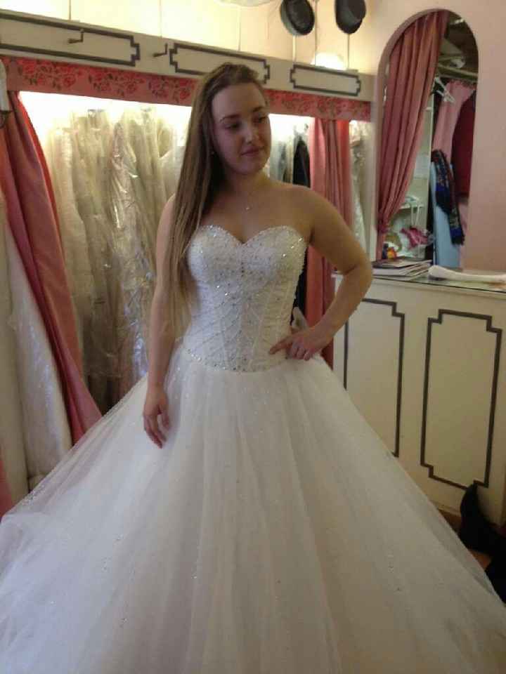 Sélection de robes de princesse en tulle et bustier coeur - 1