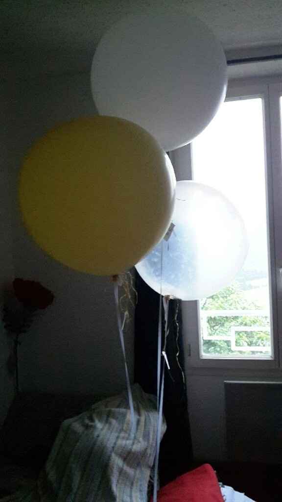 Test ballons géants à l'hélium (et autres) - 1