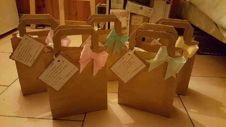 Welcom bags et petites avancées - 1