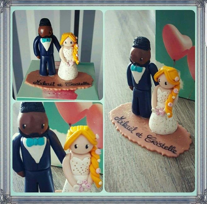 Montrez moi vos cake topper ou figurines pour la pièce montée ! - 1