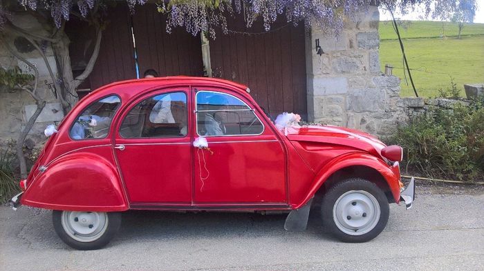 notre carosse! lol