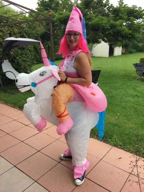 sur ma belle licorne