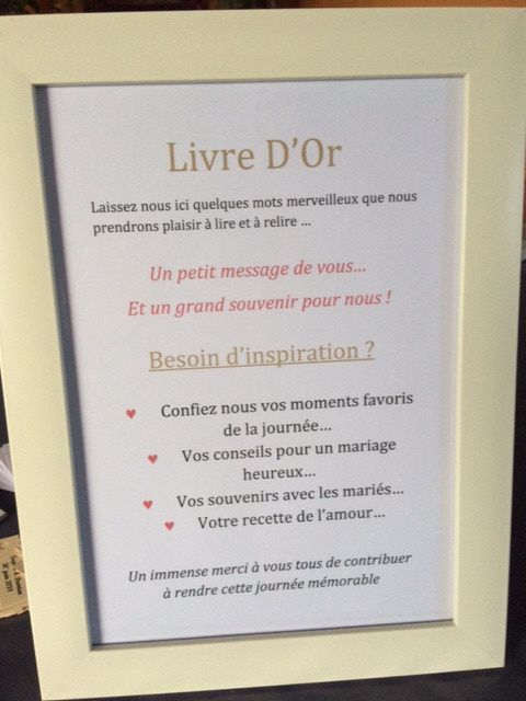 livre d or