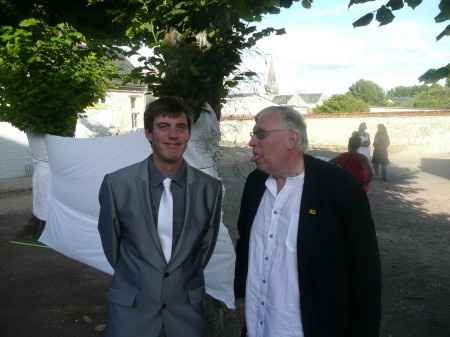 avec son papa