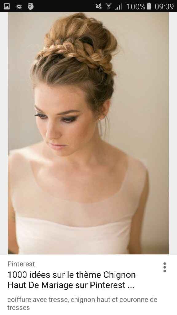 Dernier essayage de robe. quelle coiffure choisir je suis perdue - 1