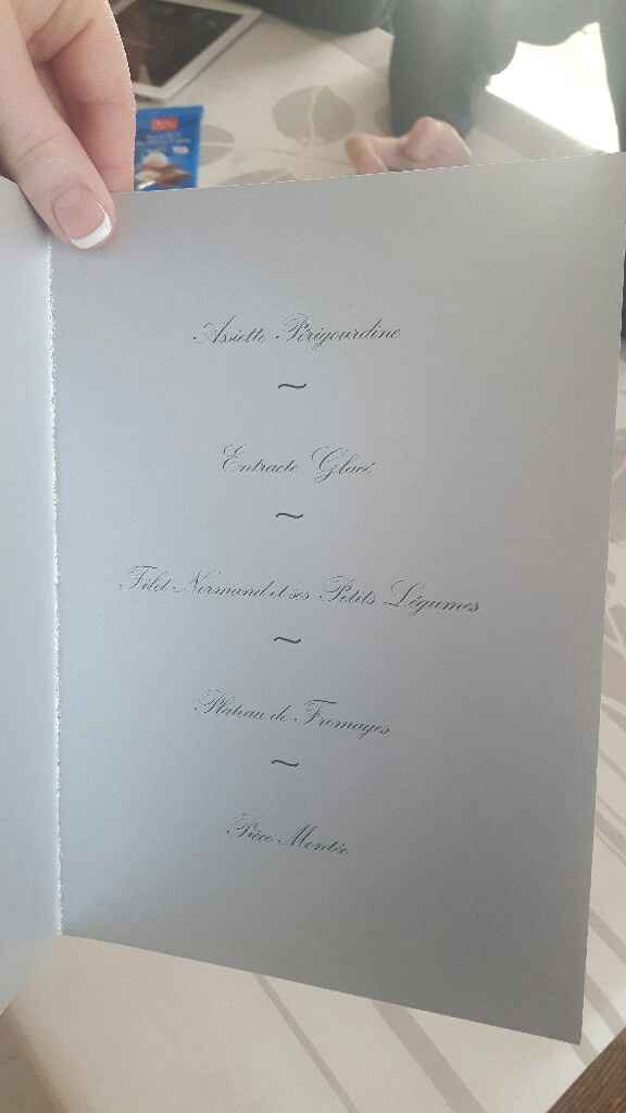 Menu - 1