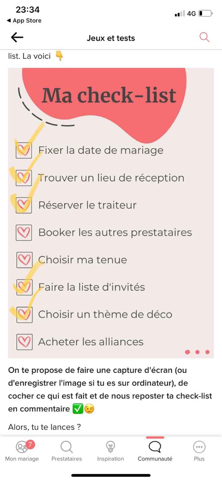 BONUS : Une check-list à cocher ✅ - 1