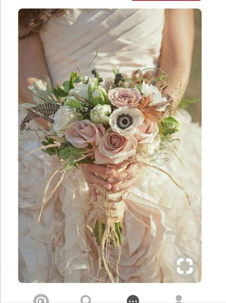 Photo bouquet champêtre chic / boheme - 1
