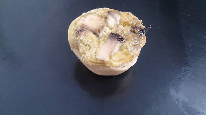 Champignons pignons de pin pesto