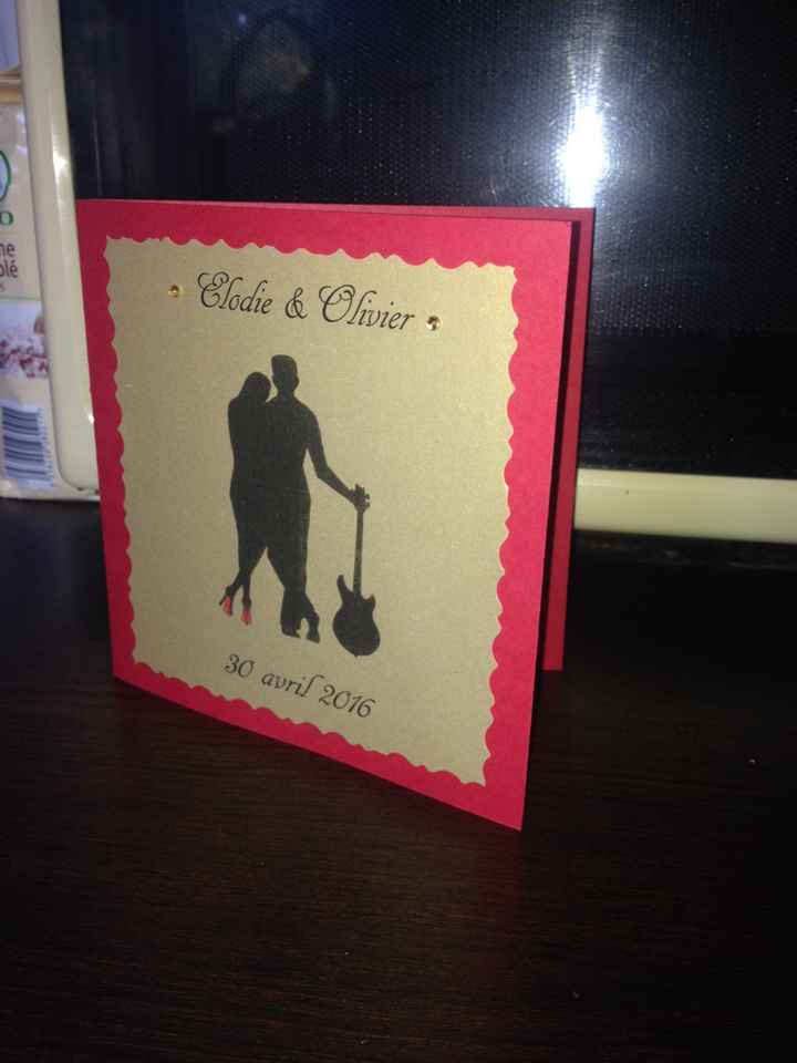 Nos faire-part maison - 1