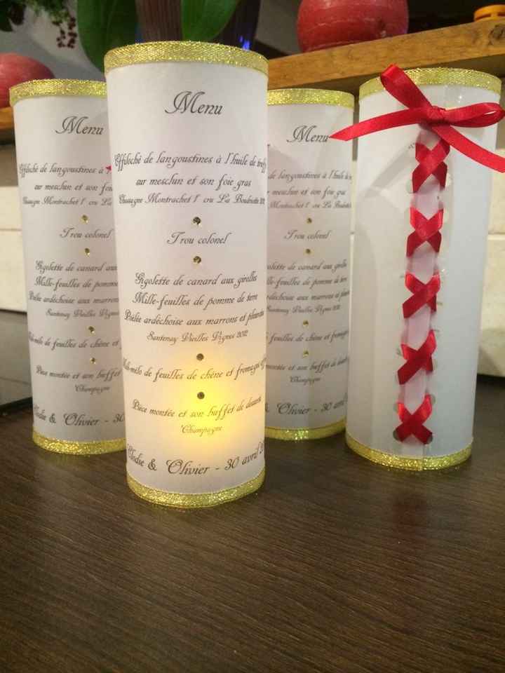 Mes menus photophores finalisés! - 1