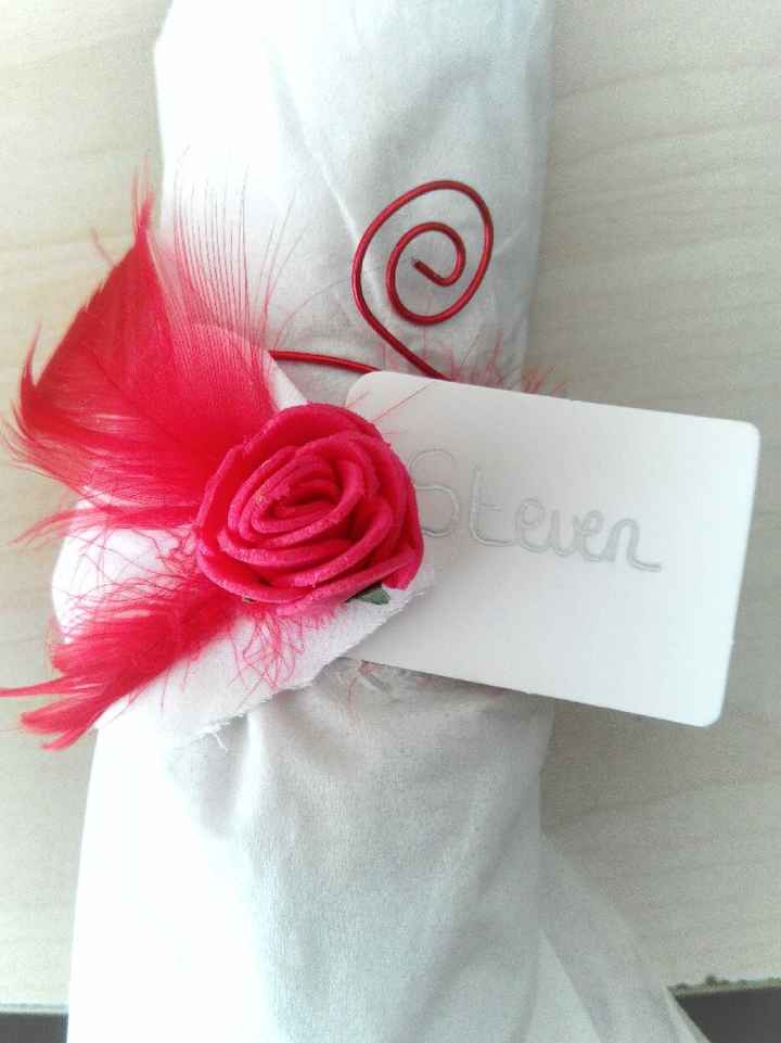 Rond de serviette porte nom - 1