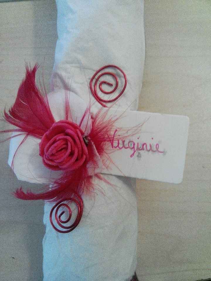 Ronds de serviette porte-noms - 1