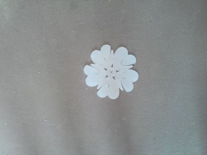 support fleur ballon