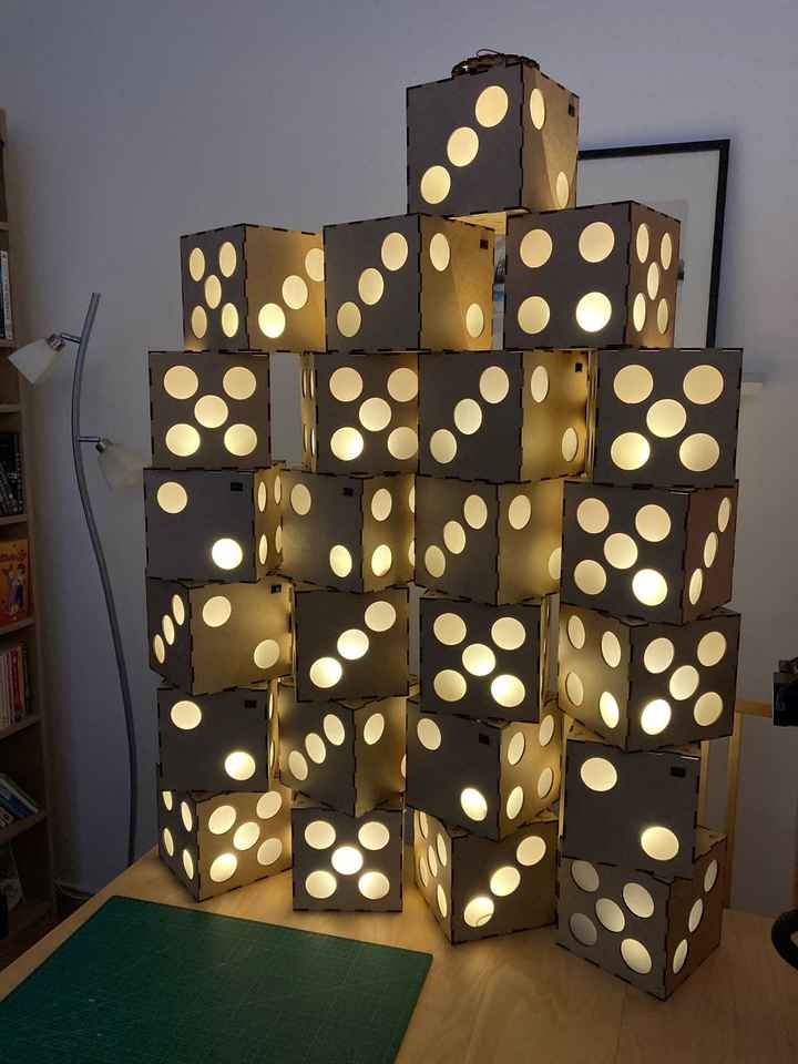 Centres de table finis! - 2