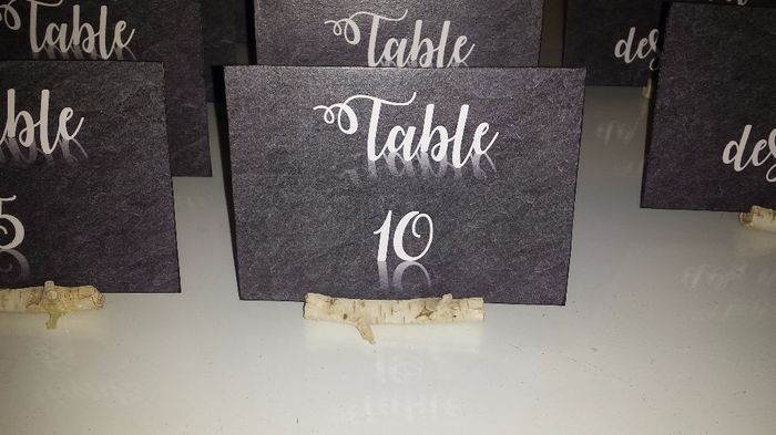 Numéro de table