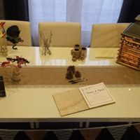 Coin Urne + Livre d'or + Accessoires photobooth