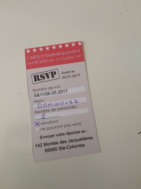 Première réponse - 1