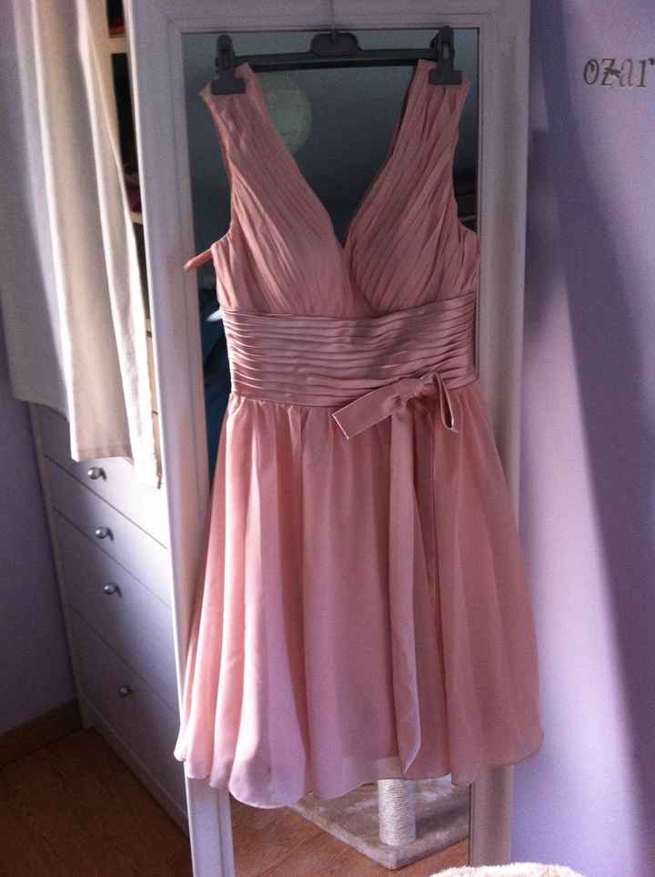 Robe demoiselle d'honneur 2