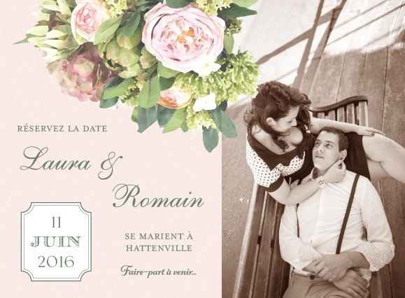 Notre save the date (recto)
