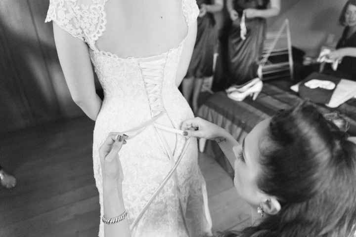 Les préparatifs de la mariée 