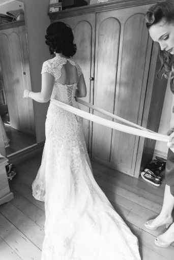 Les préparatifs de la mariée