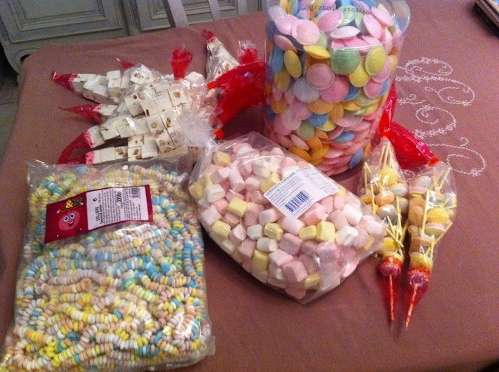 Ma commande de bonbons