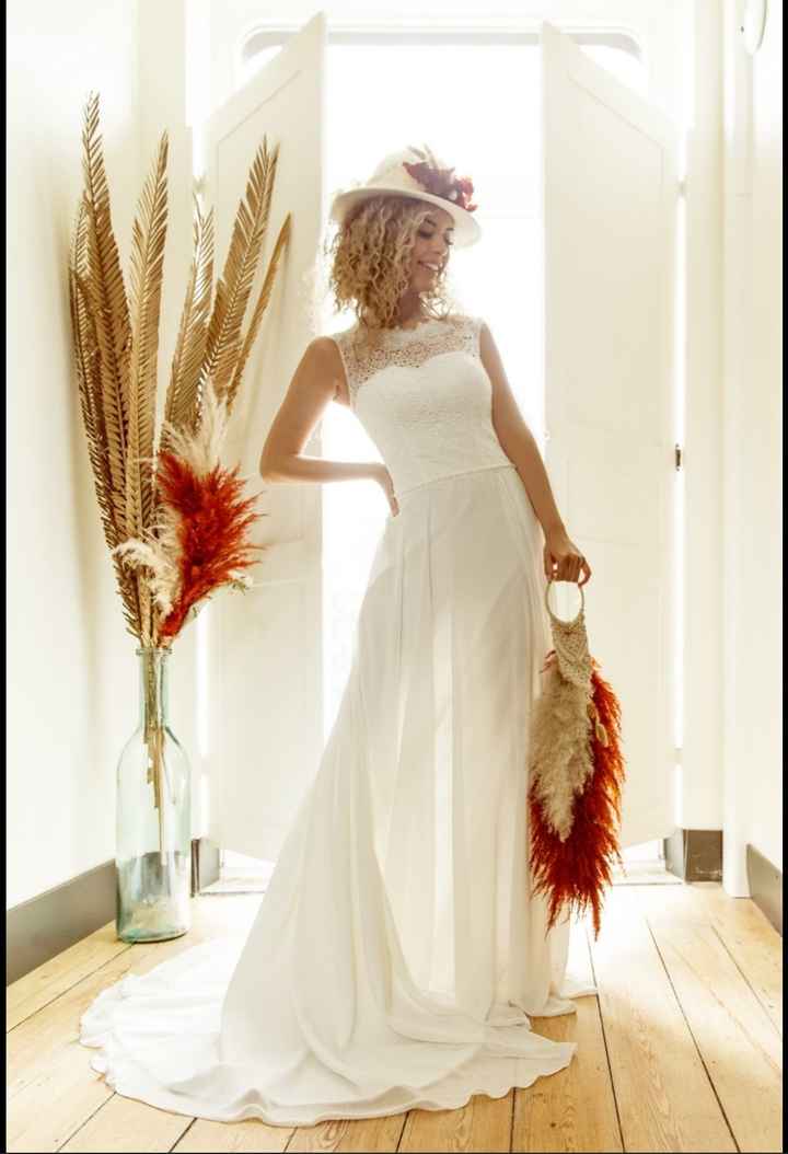 Robe de mariée et forte poitrine - 1