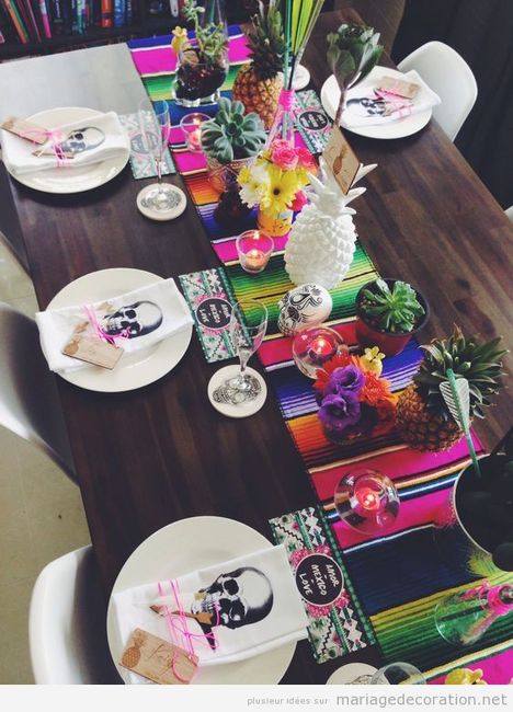 Mariage thème précolombien 54