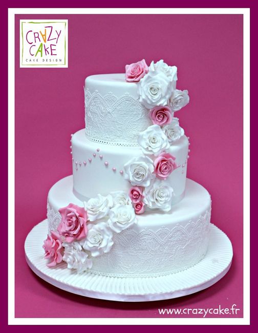 Coucou les brides; montrez moi vos wedding cake - 4