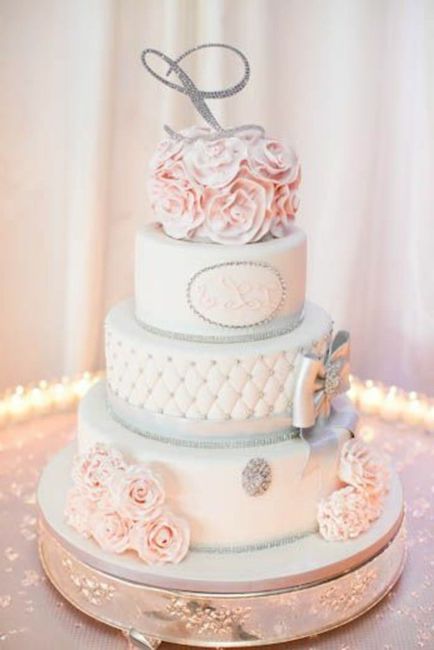 Coucou les brides; montrez moi vos wedding cake - 18