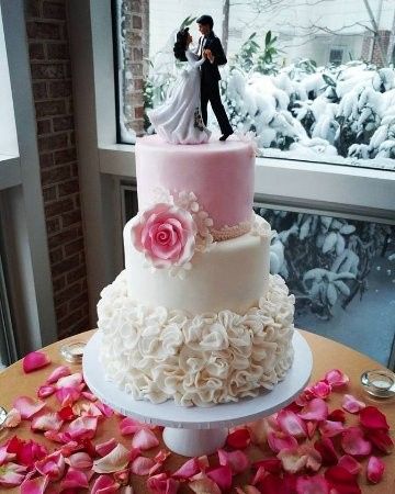 Coucou les brides; montrez moi vos wedding cake - 32