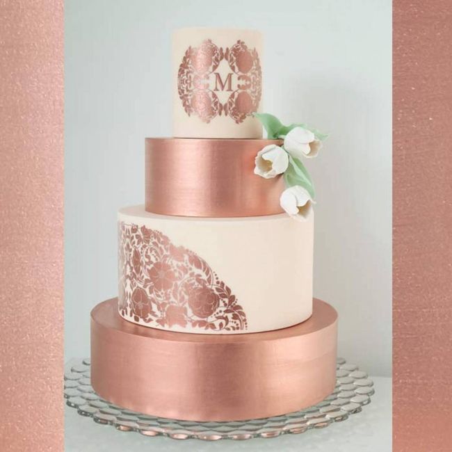 Coucou les brides; montrez moi vos wedding cake - 34