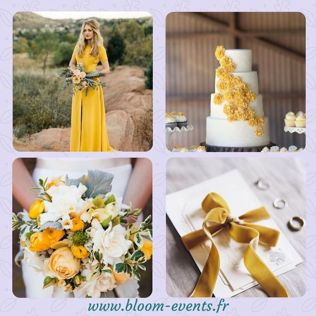 Inspiration thème couleur jaune - 1