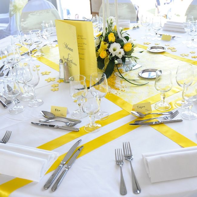 Inspiration thème couleur jaune - 8