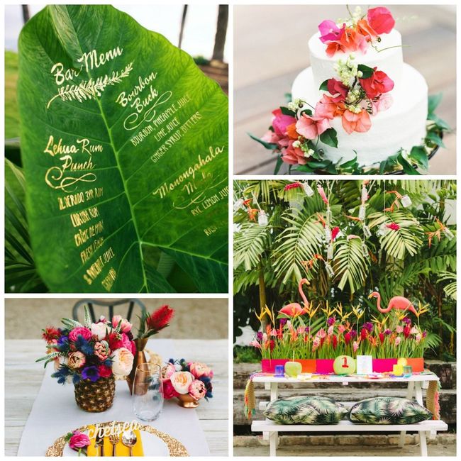 J'organise mon mariage tropical ! - 1
