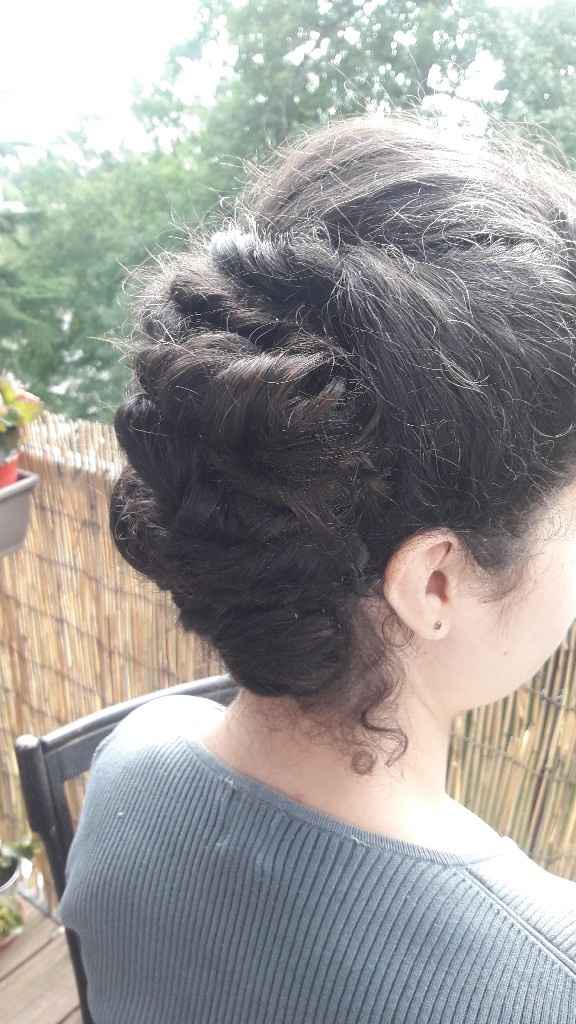 Essai coiffure 💇‍♀️ - 3