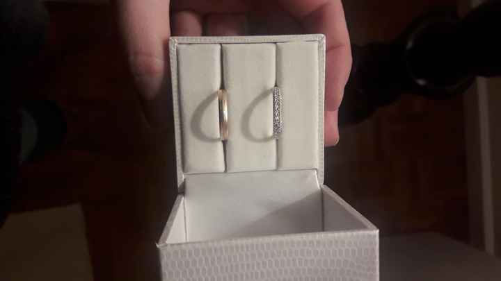 Alliance et bague de fiançailles 💍 1
