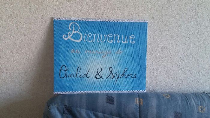 Mon panneau de bienvenue - 1