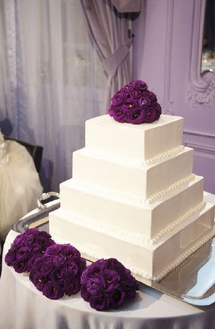 Wedding cake carré - 2