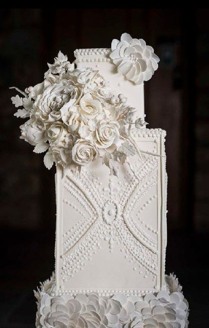 Wedding cake carré - 9