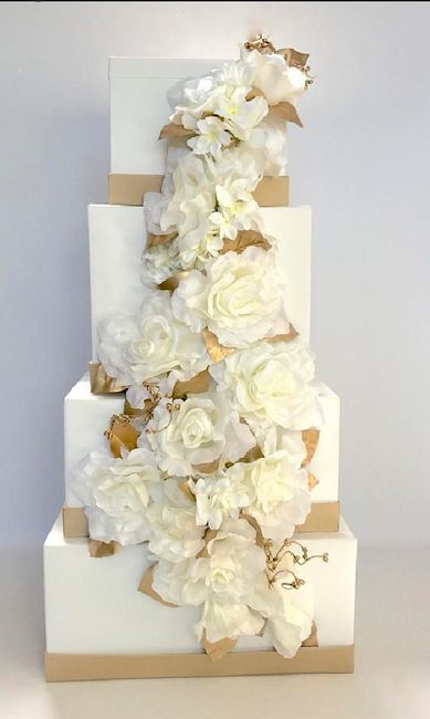 Wedding cake carré - 20