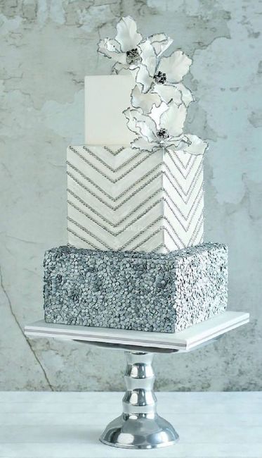 Wedding cake carré - 23