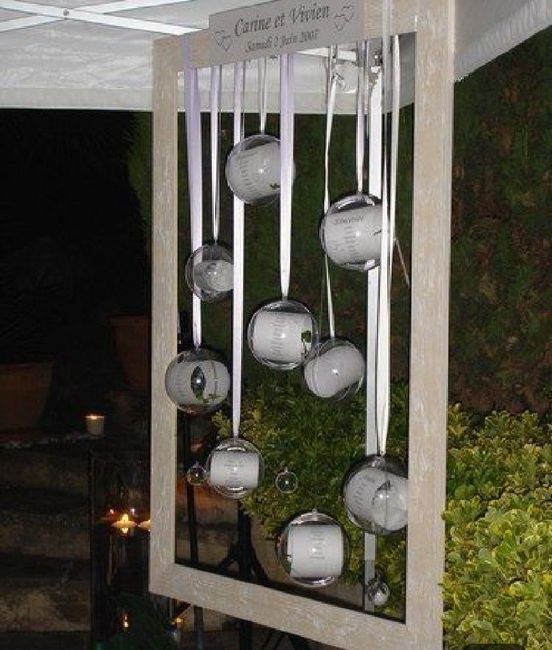 Plan de table bulle / terrarium - 3