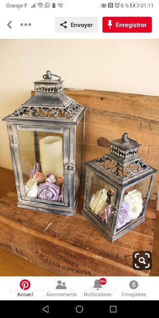 Déco champêtre lanternes - 4