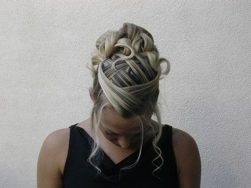 Coiffure vu de dessus