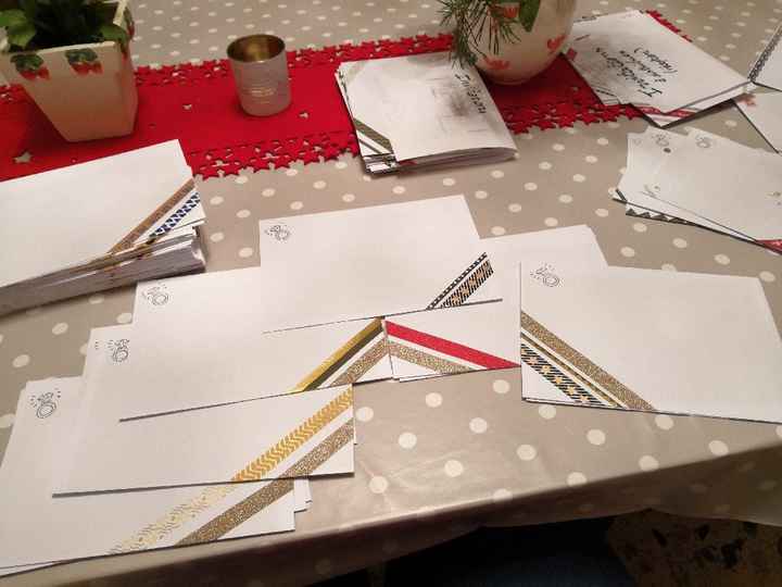 Enveloppes pour les faire parts - 2