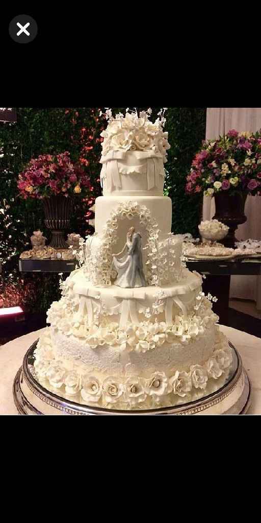 Cake topper not on top - 1