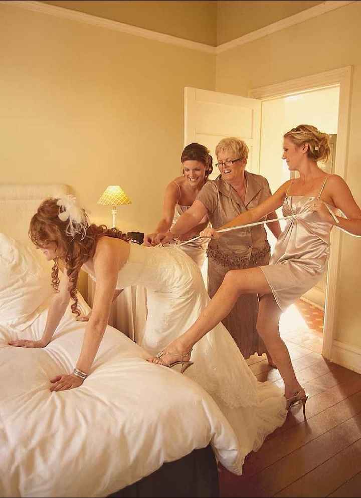 La mariée se prépare - 1